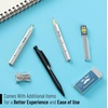 image:imageMr Pen Geometry Set 15 Piece Set with 6 Inch Swing Arm Protractor  IncludesMetal Divider Set Squares Ruler Compasses for Math for Drafting amp School SuppliesLight Grey