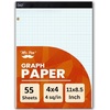 image:imageMr Pen Graph Paper Pad 85x11 Inches 2x2 2 Squares per Inch  55 Sheets Ideal for Math Graphing and Sketching 12 Inch Grid Paper for Students Engineers ArtistsWhite 3Hole Punched
