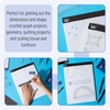 image:imageMr Pen Graph Paper Pad 85x11 Inches 2x2 2 Squares per Inch  55 Sheets Ideal for Math Graphing and Sketching 12 Inch Grid Paper for Students Engineers ArtistsWhite