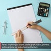 image:imageMr Pen Graph Paper Pad 85x11 Inches 2x2 2 Squares per Inch  55 Sheets Ideal for Math Graphing and Sketching 12 Inch Grid Paper for Students Engineers ArtistsColored Lined White