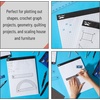 image:imageMr Pen Graph Paper Pad 85x11 Inches 2x2 2 Squares per Inch  55 Sheets Ideal for Math Graphing and Sketching 12 Inch Grid Paper for Students Engineers ArtistsWhite