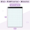 image:imageMr Pen Graph Paper Pad 85x11 Inches 2x2 2 Squares per Inch  55 Sheets Ideal for Math Graphing and Sketching 12 Inch Grid Paper for Students Engineers ArtistsWhite