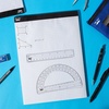 image:imageMr Pen Graph Paper Pad 85x11 Inches 2x2 2 Squares per Inch  55 Sheets Ideal for Math Graphing and Sketching 12 Inch Grid Paper for Students Engineers ArtistsWhite