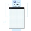 image:imageMr Pen Graph Paper Pad 85x11 Inches 2x2 2 Squares per Inch  55 Sheets Ideal for Math Graphing and Sketching 12 Inch Grid Paper for Students Engineers ArtistsWhite