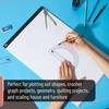 image:imageMr Pen Graph Paper Pad 85x11 Inches 2x2 2 Squares per Inch  55 Sheets Ideal for Math Graphing and Sketching 12 Inch Grid Paper for Students Engineers ArtistsWhite
