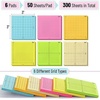 image:imageMr Pen Graph Sticky Notes 3x3 Inch 6 Pads 50 SheetsPad 300 Sheets  6 Grid Designs Bright Colors Square Graph Paper Notes Grid Sticky Note Pads for Math Study Journals PlannersBright