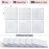 image:imageMr Pen Graph Sticky Notes 3x3 Inch 6 Pads 50 SheetsPad 300 Sheets  6 Grid Designs Bright Colors Square Graph Paper Notes Grid Sticky Note Pads for Math Study Journals PlannersWhite