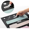 image:imageMr Pen Hanging Wall File Organizer 12 Pockets Pink  3 Overdoor Hangers Included Over The Door File Organizer Hanging Folder OrganizerBlack 2 Pack
