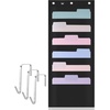 image:imageMr Pen Hanging Wall File Organizer 12 Pockets Pink  3 Overdoor Hangers Included Over The Door File Organizer Hanging Folder OrganizerBlack