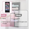 image:imageMr Pen Hanging Wall File Organizer 12 Pockets Pink  3 Overdoor Hangers Included Over The Door File Organizer Hanging Folder OrganizerBlack