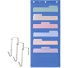 image:imageMr Pen Hanging Wall File Organizer 12 Pockets Pink  3 Overdoor Hangers Included Over The Door File Organizer Hanging Folder OrganizerBlue