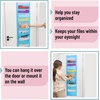 image:imageMr Pen Hanging Wall File Organizer 12 Pockets Pink  3 Overdoor Hangers Included Over The Door File Organizer Hanging Folder OrganizerBlue