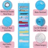 image:imageMr Pen Hanging Wall File Organizer 12 Pockets Pink  3 Overdoor Hangers Included Over The Door File Organizer Hanging Folder OrganizerBlue