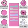 image:imageMr Pen Hanging Wall File Organizer 12 Pockets Pink  3 Overdoor Hangers Included Over The Door File Organizer Hanging Folder OrganizerPink