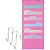 image:imageMr Pen Hanging Wall File Organizer 12 Pockets Pink  3 Overdoor Hangers Included Over The Door File Organizer Hanging Folder OrganizerPink
