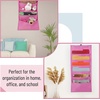 image:imageMr Pen Hanging Wall File Organizer 12 Pockets Pink  3 Overdoor Hangers Included Over The Door File Organizer Hanging Folder OrganizerPink