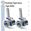image:imageMr Pen Heavy Duty Packing Tape Dispenser Gun 2 Inch  4 Pack with 4 Clear Tape Rolls Handheld Tape Gun for Moving Shipping Sealing Boxes amp PackagingBlue