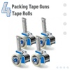 image:imageMr Pen Heavy Duty Packing Tape Dispenser Gun 2 Inch  4 Pack with 4 Clear Tape Rolls Handheld Tape Gun for Moving Shipping Sealing Boxes amp PackagingBlue