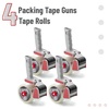 image:imageMr Pen Heavy Duty Packing Tape Dispenser Gun 2 Inch  4 Pack with 4 Clear Tape Rolls Handheld Tape Gun for Moving Shipping Sealing Boxes amp PackagingRed