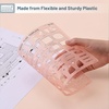 image:imageMr Pen House Plan 3 pcs Interior Design and Furniture Templates  Clear Flexible Plastic Drafting Tools Ruler Shapes for Architecture 14 Inch Scale Kitchen Bath Bedroom OfficePink