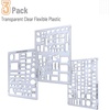 image:imageMr Pen House Plan 3 pcs Interior Design and Furniture Templates  Clear Flexible Plastic Drafting Tools Ruler Shapes for Architecture 14 Inch Scale Kitchen Bath Bedroom OfficeClear