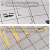 image:imageMr Pen Interlocking Blocking Mats 12 x 12 4 Pack with 50 TPins  For Knitting amp Crochet Projects Foam Board Design Includes Pins for Yarn Craft Blocking
