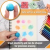 image:imageMr Pen Kneaded Eraser Set 18 Pack  Colorful Moldable Art Erasers with Storage Cases amp Sharpener Soft Kneadable Erasers for Charcoal GraphiteRed  Orange  Yellow  Green  Blue  Gray