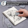 image:imageMr Pen Kneaded Erasers 144 x 136 3 Pack Gray  Soft Moldable Art Erasers for Charcoal Graphite amp Pastel Drawing Precision Highlighting Smudge ControlGray