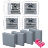 image:imageMr Pen Kneaded Erasers 144 x 136 3 Pack Gray  Soft Moldable Art Erasers for Charcoal Graphite amp Pastel Drawing Precision Highlighting Smudge ControlGray