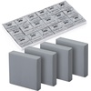 image:imageMr Pen Kneaded Erasers 144 x 136 3 Pack Gray  Soft Moldable Art Erasers for Charcoal Graphite amp Pastel Drawing Precision Highlighting Smudge ControlGray