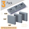 image:imageMr Pen Kneaded Erasers 144 x 136 3 Pack Gray  Soft Moldable Art Erasers for Charcoal Graphite amp Pastel Drawing Precision Highlighting Smudge ControlGray