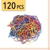 image:imageMr Pen Large Rubber Bands 7 Inch 100 Pack  Heavy Duty Rubber Band for File Folders Trash Can Office SuppliesBlue  Red  Yellow and Purple