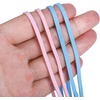 image:imageMr Pen Large Rubber Bands 7 Inch 100 Pack  Heavy Duty Rubber Band for File Folders Trash Can Office SuppliesPink and Blue