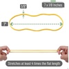 image:imageMr Pen Large Rubber Bands 7 Inch 100 Pack  Heavy Duty Rubber Band for File Folders Trash Can Office SuppliesPurple and Yellow