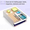 image:imageMr Pen Letter Tray Desk Organizer Plastic 2 Pack  White File Organizer for Desk Paper Organizer for Desk Paper Holder for Desk White Desk Organizer Paper Tray Organizer