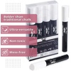 image:imageMr Pen Liquid Chalk Marker Pen 4 Pack 8x Labels  White NonToxic Odorless Chalk Markers Dual Reversible Chisel amp Bullet Tip Ideal for NonPorous ChalkboardsOne Size  Dual Tip