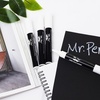 image:imageMr Pen Liquid Chalk Marker Pen 4 Pack 8x Labels  White NonToxic Odorless Chalk Markers Dual Reversible Chisel amp Bullet Tip Ideal for NonPorous ChalkboardsOne Size  Dual Tip
