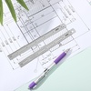 image:imageMr Pen Machinist Ruler 4 Pack 6 8 12 14 Inch  Stainless Steel Metric amp Imperial Precision Measuring Tool 164 132 05 mm Graduation for Engineering Carpentry6 inch  2 Pack 1101100 Graduation