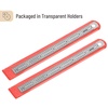 image:imageMr Pen Machinist Ruler 4 Pack 6 8 12 14 Inch  Stainless Steel Metric amp Imperial Precision Measuring Tool 164 132 05 mm Graduation for Engineering Carpentry6 inch  2 Pack 1101100 Graduation