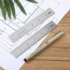 image:imageMr Pen Machinist Ruler 4 Pack 6 8 12 14 Inch  Stainless Steel Metric amp Imperial Precision Measuring Tool 164 132 05 mm Graduation for Engineering Carpentry6 inch  2 Pack 18164 Graduation