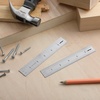 image:imageMr Pen Machinist Ruler 4 Pack 6 8 12 14 Inch  Stainless Steel Metric amp Imperial Precision Measuring Tool 164 132 05 mm Graduation for Engineering Carpentry6 inch  2 Pack 18164 Graduation