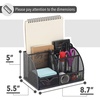 image:imageMr Pen Mesh Desk Organizer Black Pen Holders Organizers  Desk Pencil Organizer Pen Holder Pencil Holder