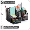 image:imageMr Pen Mesh Desk Organizer Black Pen Holders Organizers  Desk Pencil Organizer Pen Holder Pencil Holder