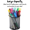 image:imageMr Pen Mesh Pen Holder 3pcs Pen Holder Pencil Cup Holder  Black Pen Holder Pen Cups Metal Pencil Holder Black Mesh Pencil Holder Pen Holder for Desk Pen Organizer for Desk