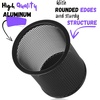 image:imageMr Pen Mesh Pen Holder 3pcs Pen Holder Pencil Cup Holder  Black Pen Holder Pen Cups Metal Pencil Holder Black Mesh Pencil Holder Pen Holder for Desk Pen Organizer for Desk