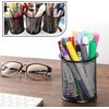 image:imageMr Pen Mesh Pen Holder 3pcs Pen Holder Pencil Cup Holder  Black Pen Holder Pen Cups Metal Pencil Holder Black Mesh Pencil Holder Pen Holder for Desk Pen Organizer for Desk