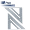 image:imageMr Pen Metal 7 Inches Rafter Square Carpenter Square 2 Pack