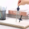 image:imageMr Pen Metal Geometry Compass CenterWheel Design  Precision Drafting Compass with Pencil for School amp Technical Drawing Draws Circles up to 11 Inches DiameterSilver