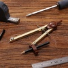 image:imageMr Pen Metal Geometry Compass CenterWheel Design  Precision Drafting Compass with Pencil for School amp Technical Drawing Draws Circles up to 11 Inches DiameterGold