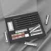 image:imageMr Pen Metal Mechanical Pencil Set with Lead Refills amp Erasers 5 Pack  5 Sizes 03 05 07 09 amp 2mm 6x Tubes HB 2B amp Colored Lead Refills for School Supplies Note Taking Fathers Day Gift5 Count Pack of 1